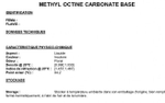 METHYL OCTINE CARBONATE BASE/ МЕТИЛ ОКТИН КАРБОНАТ CAS - BASE