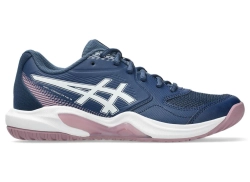 Женские теннисные кроссовки Asics Gel-Dedicate 9 - independence blue/white
