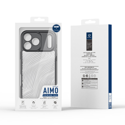 Чехол с мягкими черными рамками для iPhone 17 Pro Max, Dux Ducis, серия Aimo Series Case