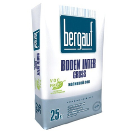 Базовая смесь пол наливной Bergauf Boden Inter Gross 25 кг