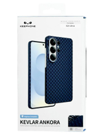 Накладка для Samsung Galaxy S26 Ultra Keephone Kevlar Ankora MagSnap синий