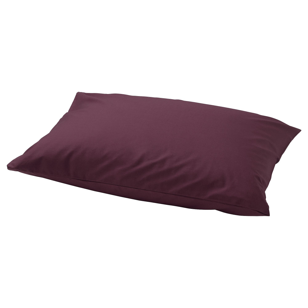 Наволочка IKEA ULLVIDE (УЛЛЬВИДЕ), Бордовый, 50х80 см
