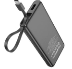Powerbank Hoco J129 5000mAh с шнуром Type-C черный