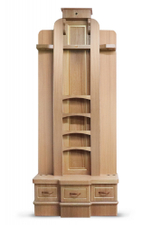 Киевница High-style Lux ясень мдф шпон (№4,Сукно Euro Pro 50 ш1.98м Yellow green)