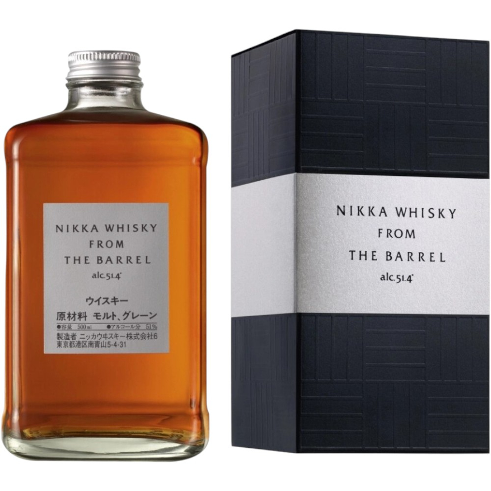 Виски Nikka From The Barrel 0,5 л. В подарочной коробке