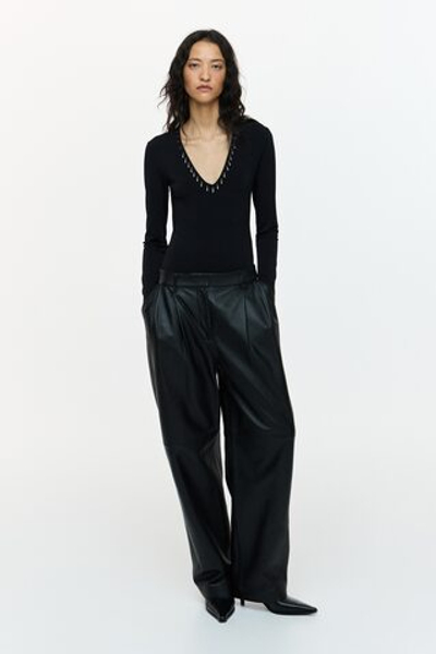 Боди с бусинами - H&M
