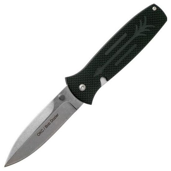 Складной нож Ontario Dozier Arrow ONT/9100 c клинком из стали D2, рукоять G10