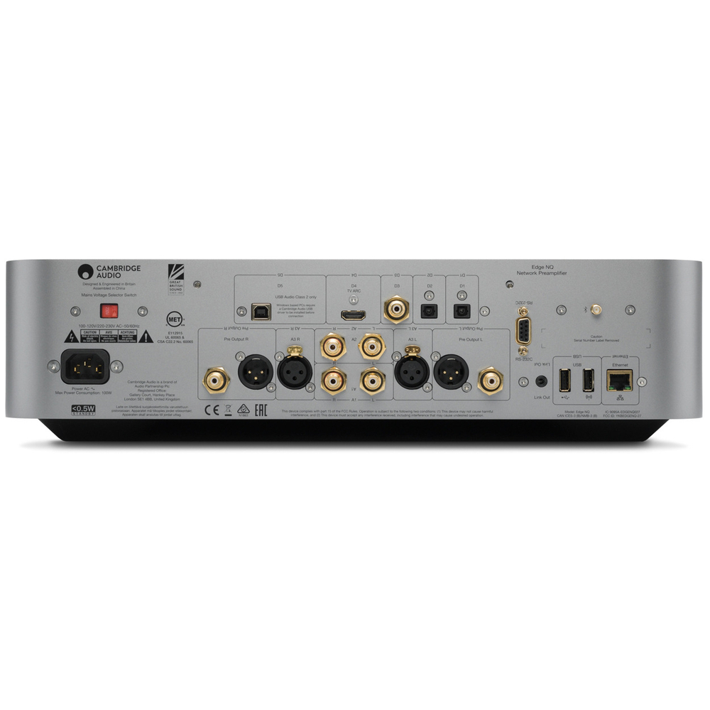 Cambridge Audio Edge NQ Dark Grey — сетевой проигрыватель-предусилитель