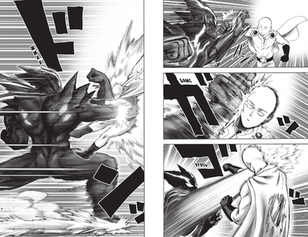 Манга One-Punch Man. Ванпанчмен. Том 17