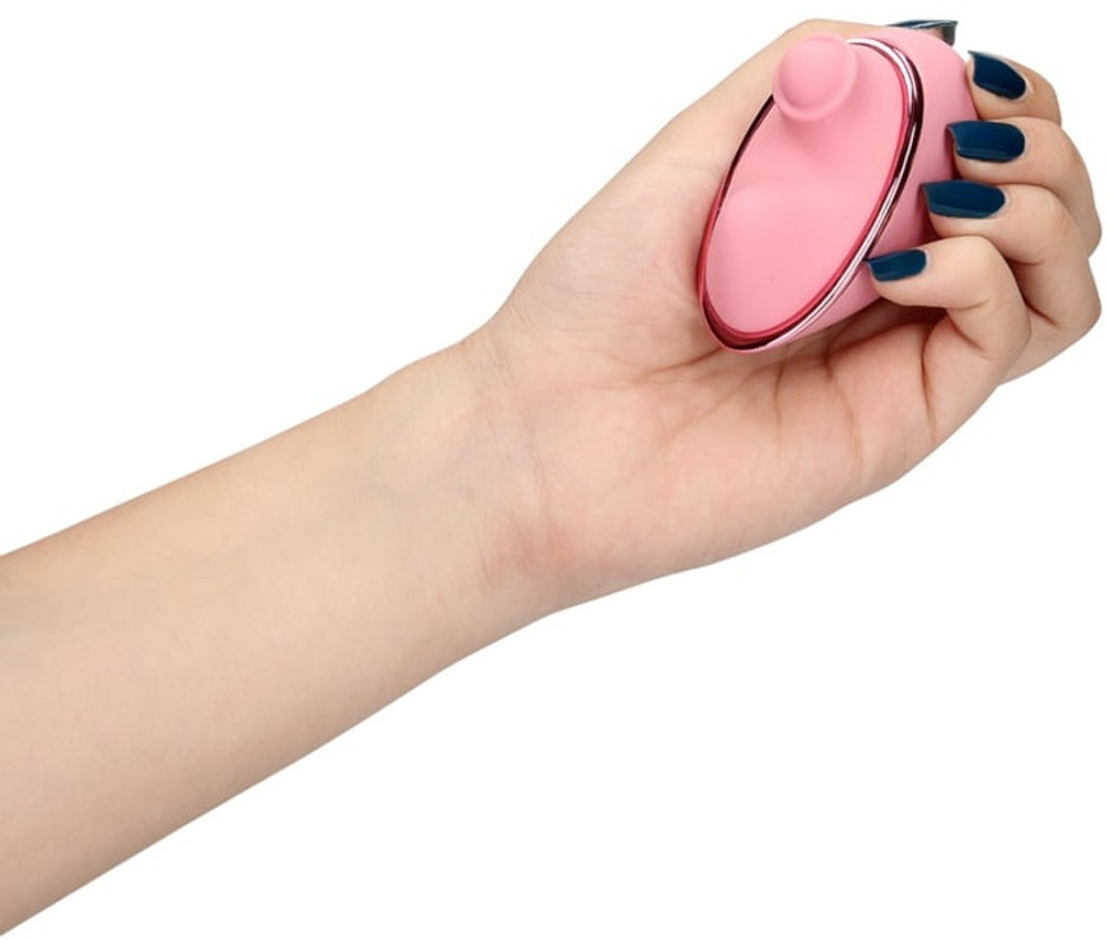 Tapping Heart Vibrator - Вибратор-сердце с функцией пульсации