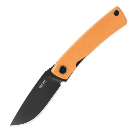 Нож складной SRM 105M-GJ Air Black (14C28N, Orange G10)