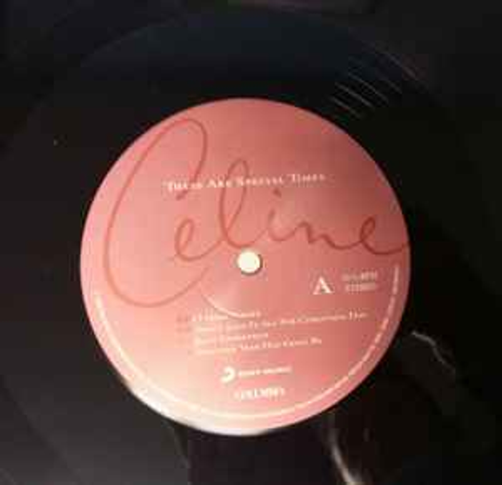 Celine Dion - These are special times (Европа 2016г.) 2LP