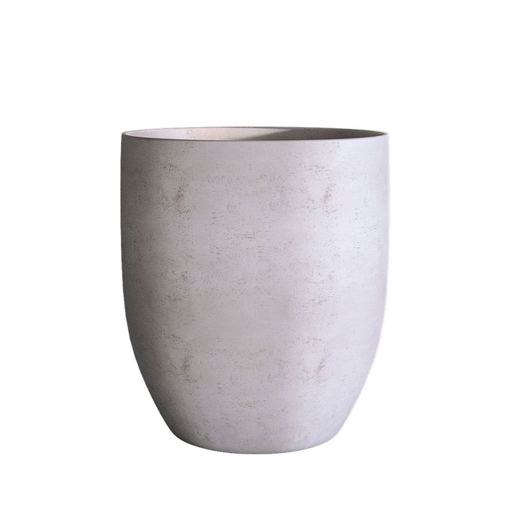 Кашпо VASE3 CONCRETE WHITE D50 H55
