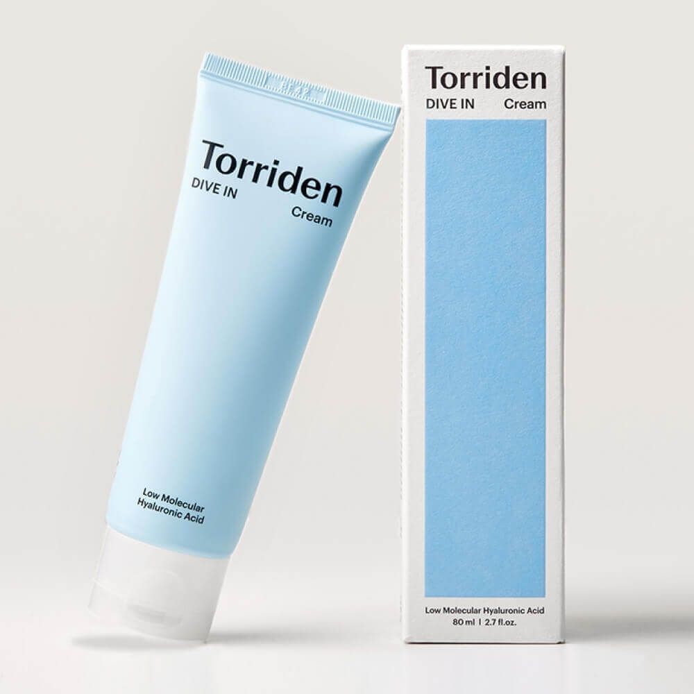 Интенсивный гиалуроновый крем Torriden DIVE IN Low Molecular Hyaluronic Acid Cream 80 мл