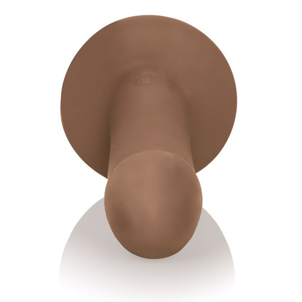 Бежевый вибромассажёр с присоской LUXE Touch-Sensitive Vibrator - 16,5 см. (Цвет: бежевый)