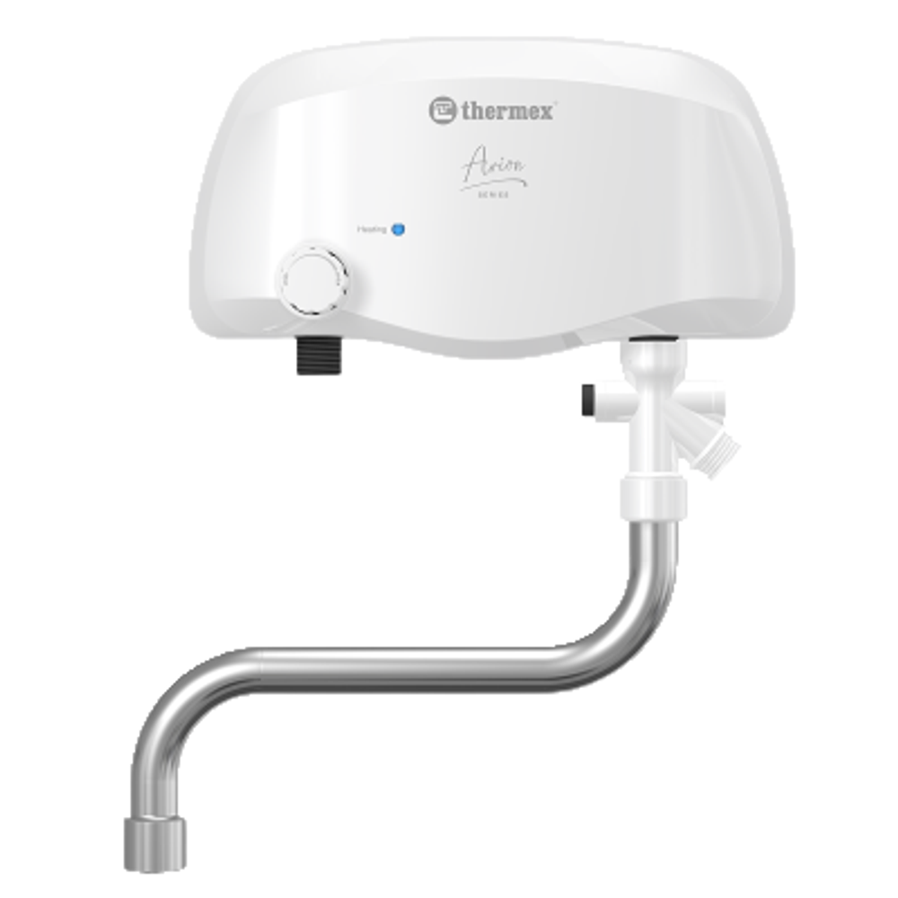 Проточный электронагрев. Thermex Arion 3500 combi