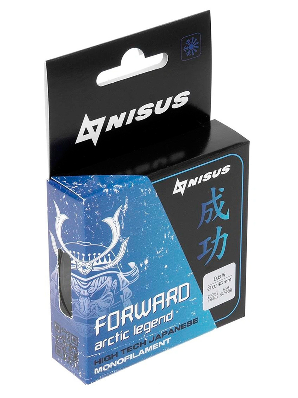 Леска для рыбалки Nisus FORWARD ARCTIC LEGEND Nylon Transparent 0,286mm/50m (N-FAG-0.286-50)