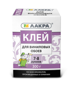 ЛАКРА Клей обойный виниловый 300гр (LAKRA)