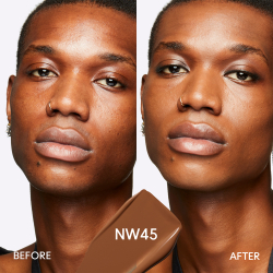 MAC Cosmetics Studio Fix Fluid SPF 15 24HR Matte Foundation + Oil Control - Тональная основа матирующая SPF 15 оттенок NW45, 30 ml