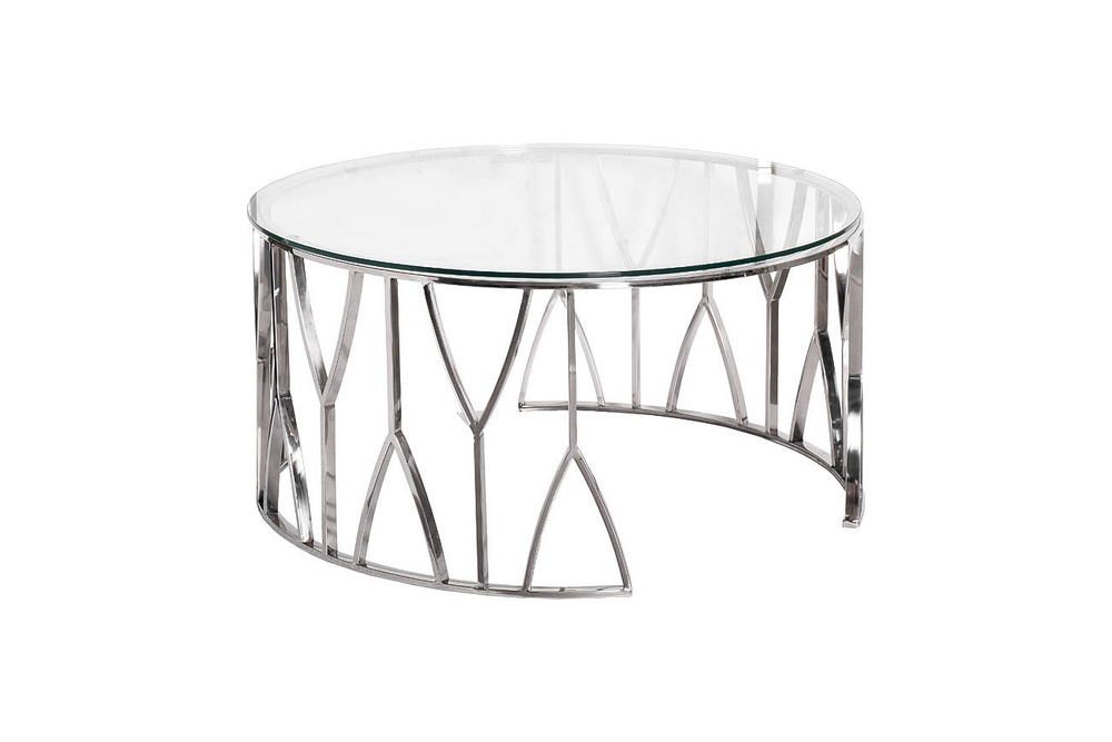 Стол журнальный Garda Decor 13RXCT3104-SILVER