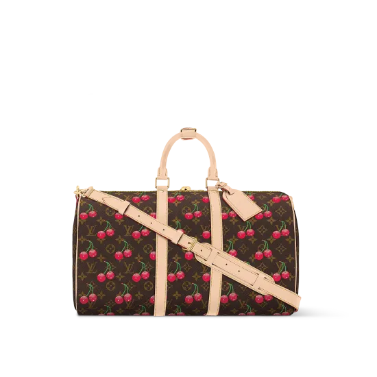 Louis Vuitton x Takashi Murakami Keepall Bandouliere 45