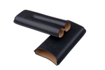 Чехол P&A на 2 сигары Cohiba Beike 56, кожа, черный T1351-black