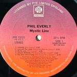 Phil Everly ‎– Mystic Line (США 1975г.)
