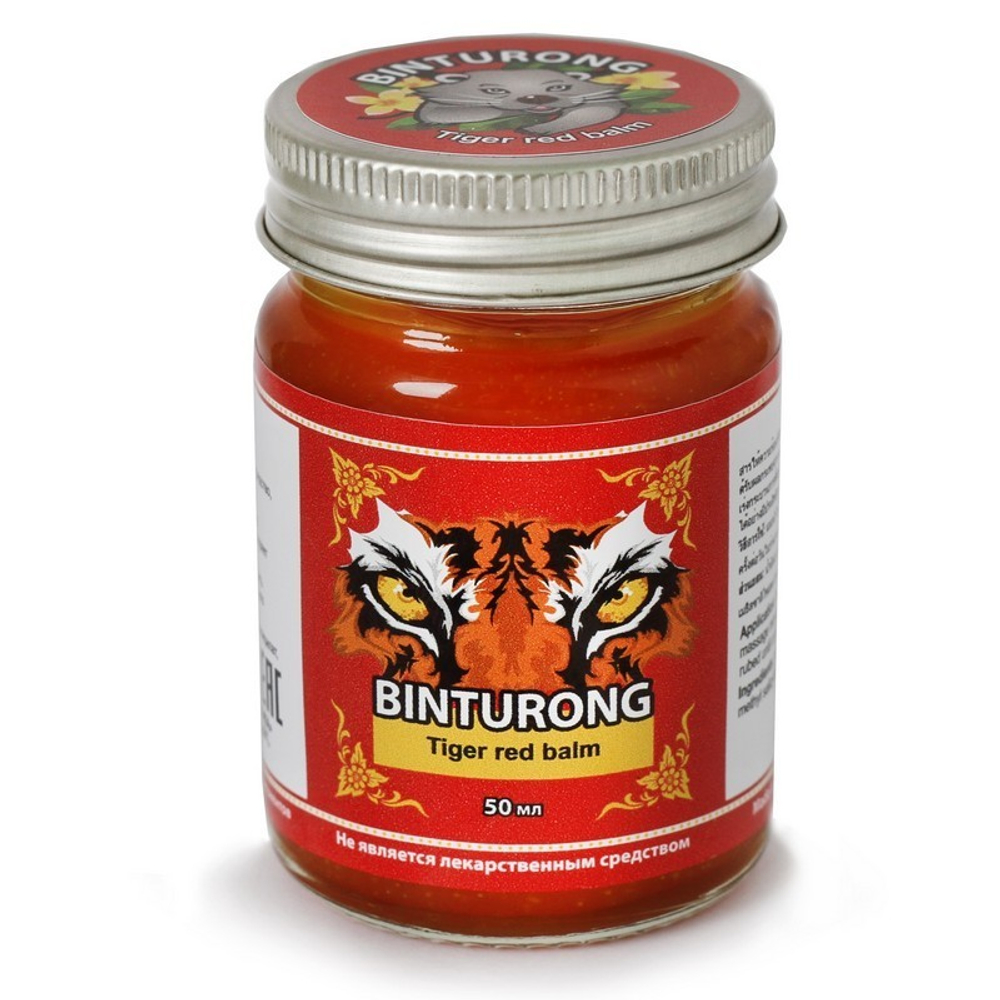 Бальзам для тела "Красный Тигр" BINTURONG Tiger Red Balm, 50 г