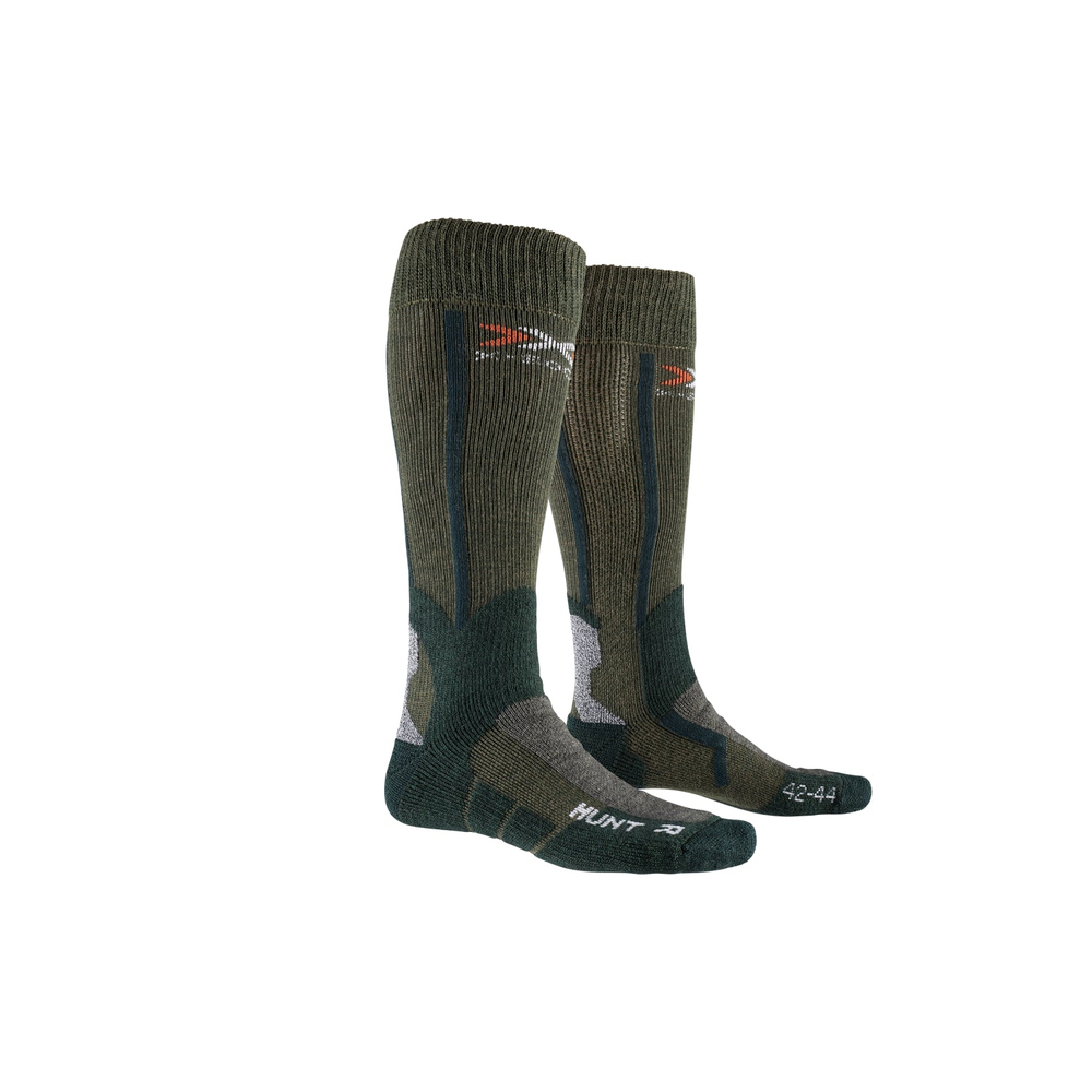 Носки X-Socks Hunt Long Socks Olive Green/Forest Green