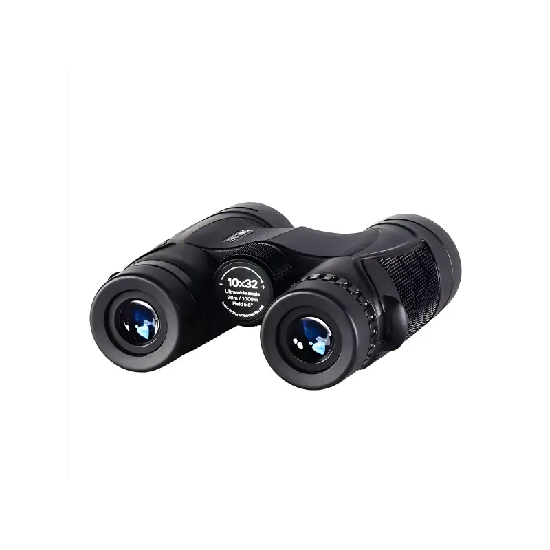 Бинокль TRD OWL 10x32 вид сбоку с обозначением увеличения