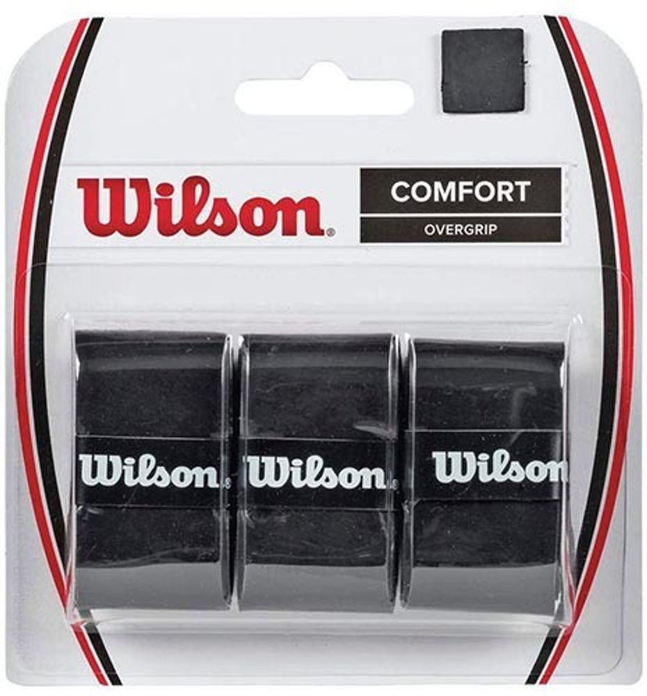 Намотки теннисные Wilson Pro 3P - black