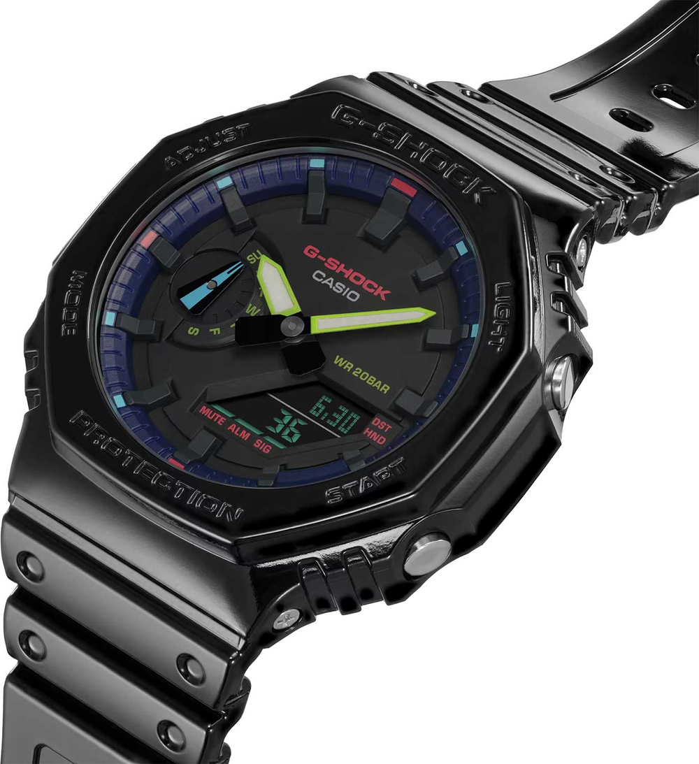 Часы Casio GA-2100RGB-1A