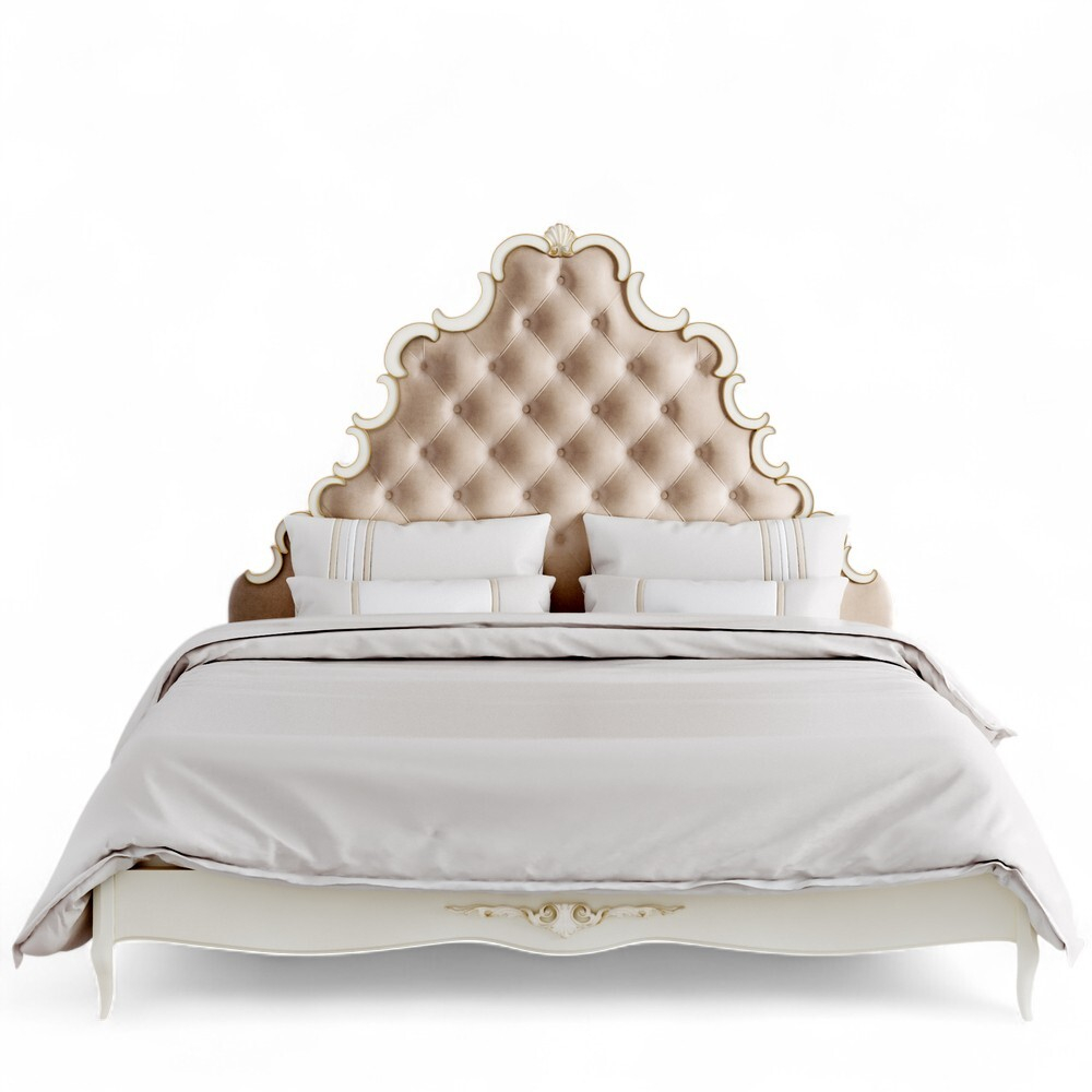 Кровать с мягким изголовьем 180*200 A428