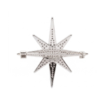 Брошь Fiore Luna Superstar серебряная FBB00549-03 S