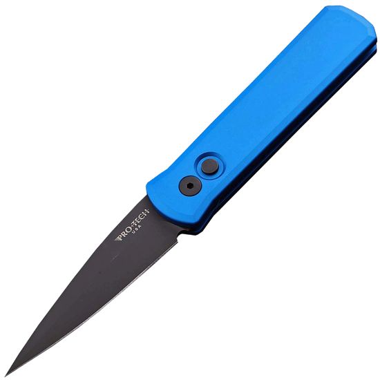 Складной нож Pro -Tech GODSON PR/721-BLUE c клинком из стали 154CM, рукоять алюминий