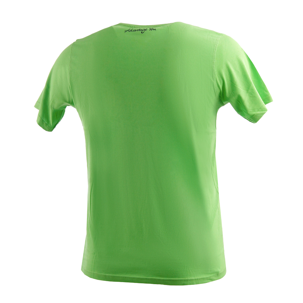 Мужское теннисное поло Tennis-Point Basic Cotton T-Shirt Men - Light Green, Black
