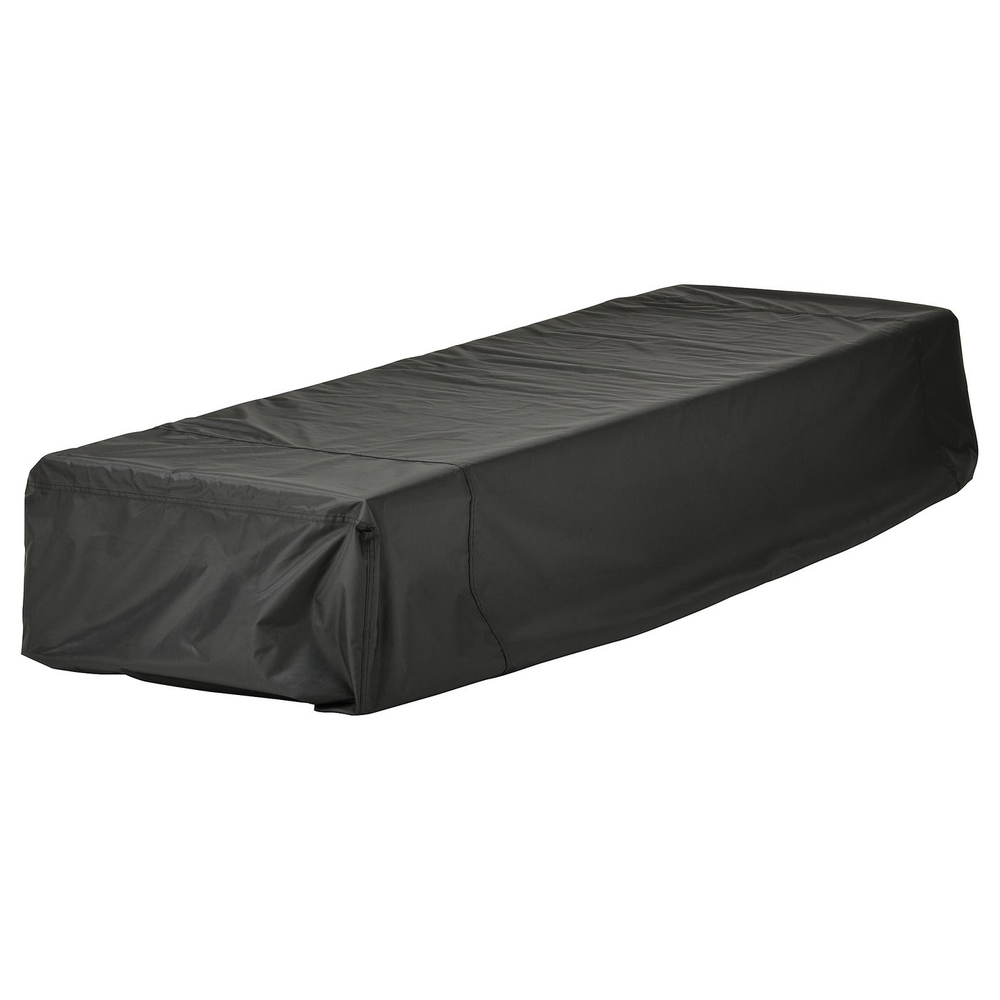 IKEA TOSTERÖ  (ИКЕА ТОСТЕРЁ)  -  Чехол для садовой мебели - чёрный 206x75 см