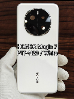 Задняя крышка OРИГИНAЛ для Honor Magic 7 (PTP-N29) - задняя стеклянная панель. Цвет: Чёрный / Black