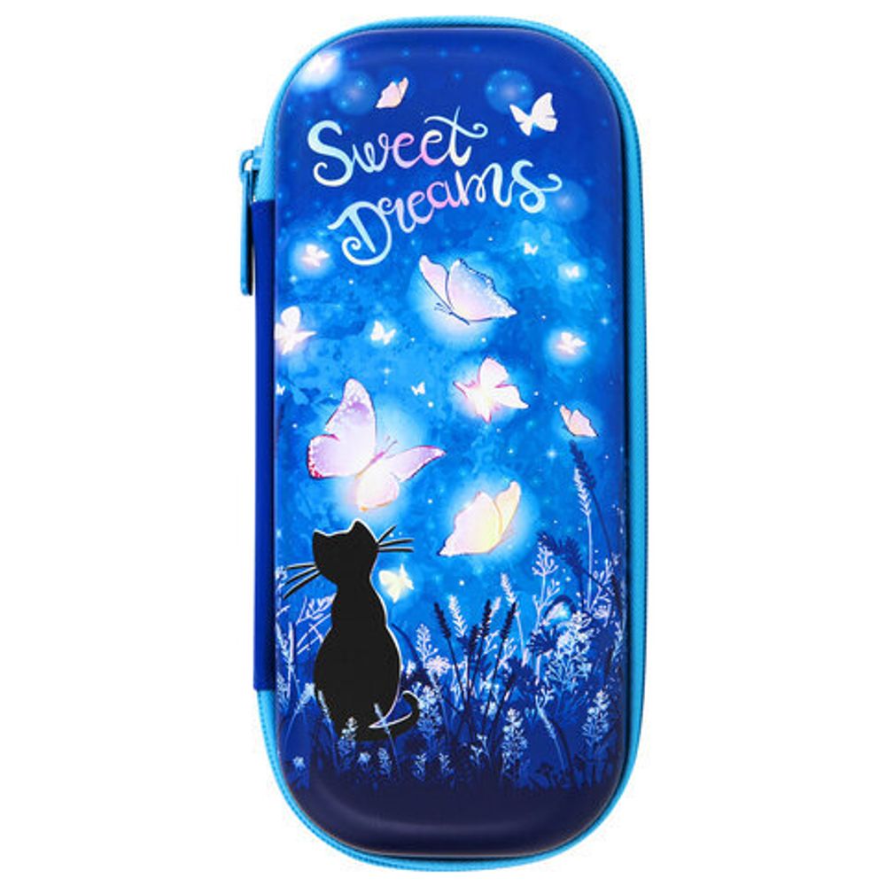 Пенал BRAUBERG, 1 отделение, 1 откидная планка, EVA, 22х10х5 см, "Sweet dreams", 270703
