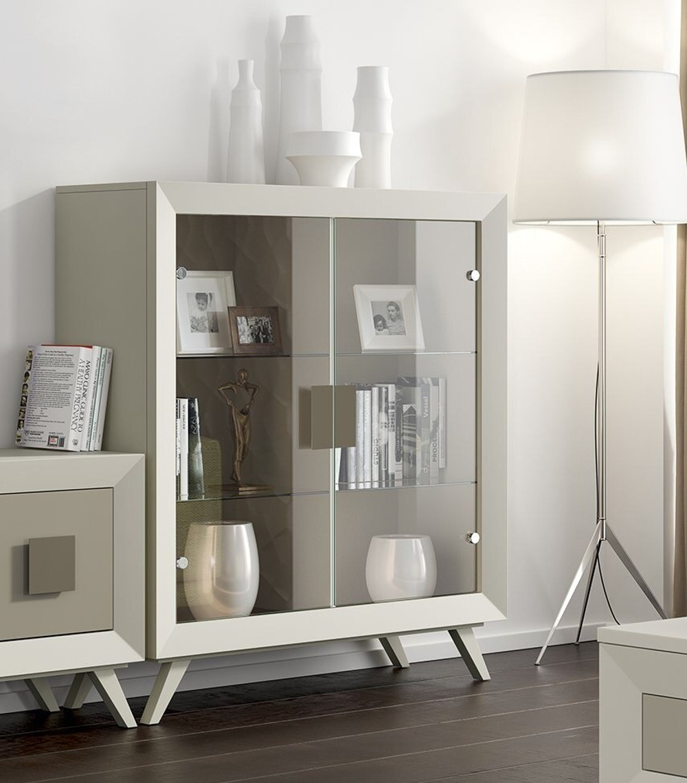 Витрина Cloe 2021 Beig Disemobel