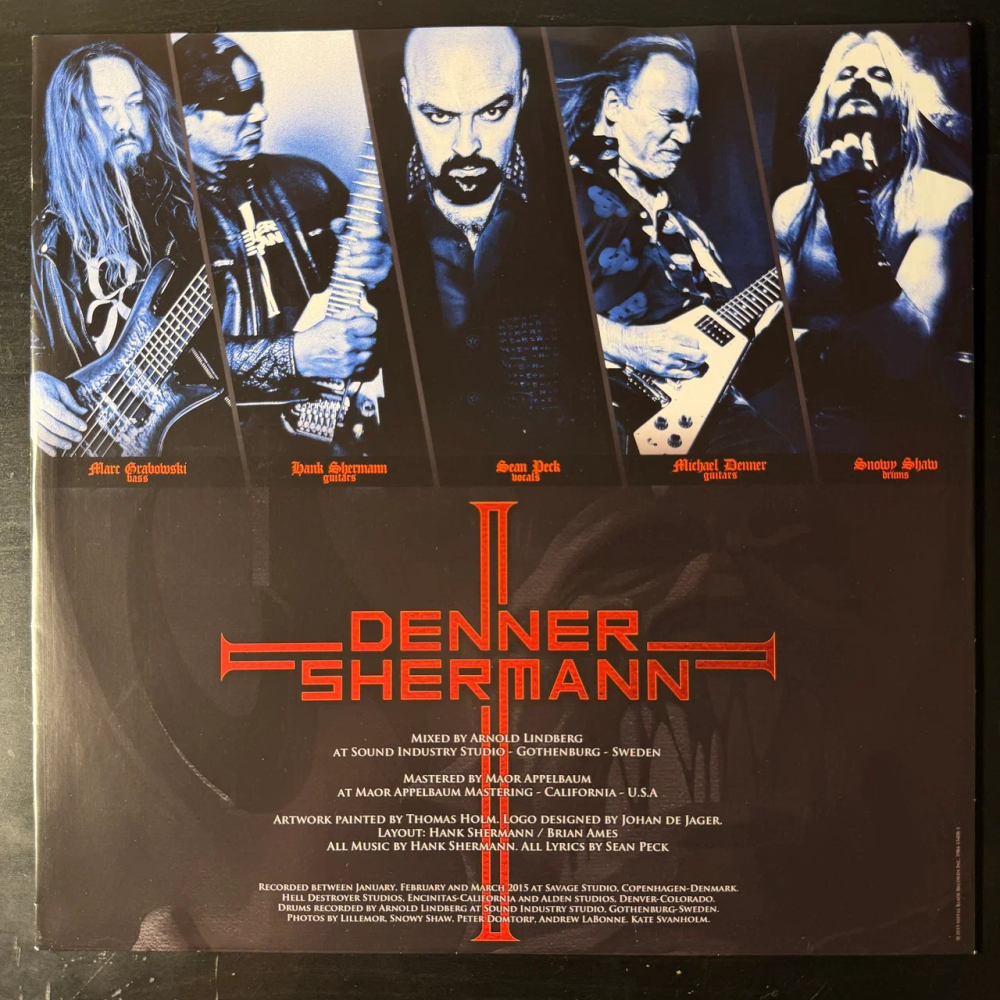 Denner/Shermann – Satan's Tomb (Европа 2015г.) EP Orange