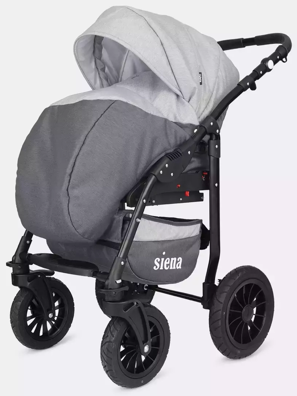 Коляска SIENA   (BartPlast) 04 графит-серый