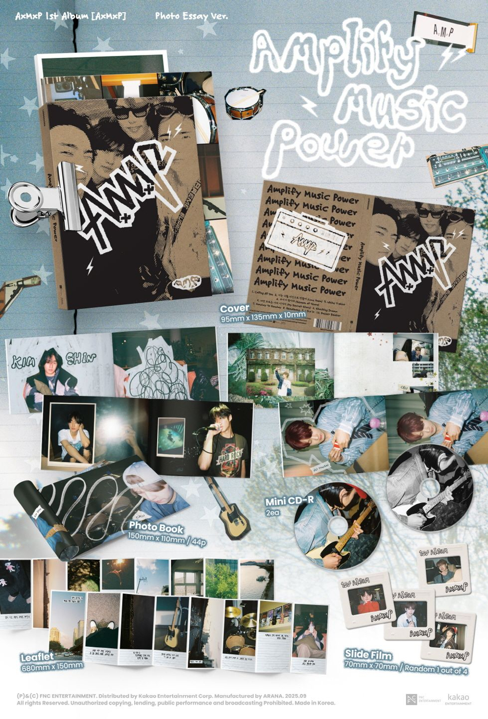 Альбом AxMxP - AxМxP 1st Album PHOTO ESSAY BY AxMxР Version