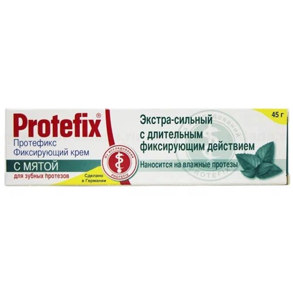 Protefix Крем фиксирующий Экстра-сильный Мята 40 мл
