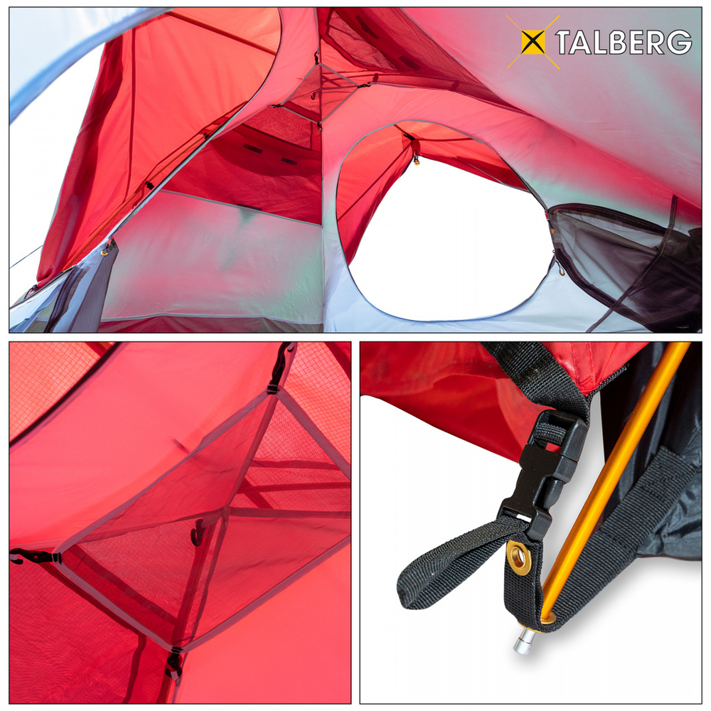 Палатка Talberg Boyard Pro 2 red [TLT-017R]