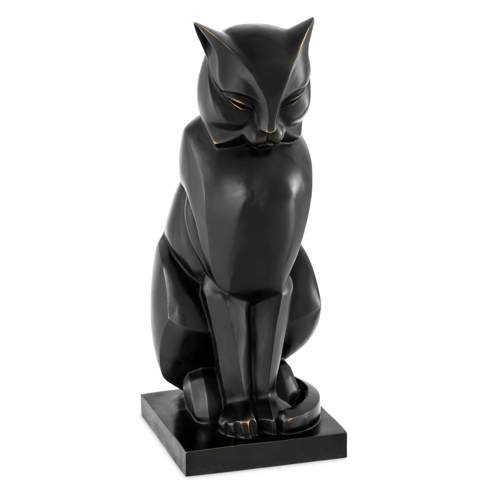 Скульптура Cat Art Deco арт.110585