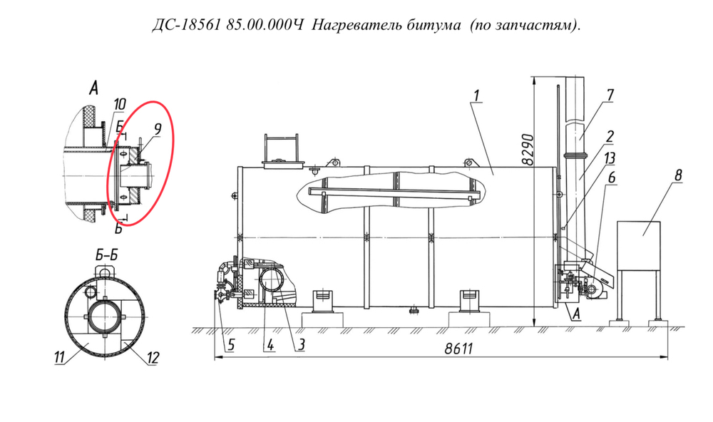 ДС-18561 81.00.010 Стенка (передняя)