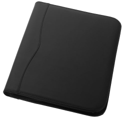 Папка Ebony A4 на молнии