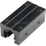 Линейный подшипник в корпусе KINETIK SBR16LUU, вид снизу