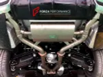 Выхлопная система с заслонками для Cadillac CT4 2.0T